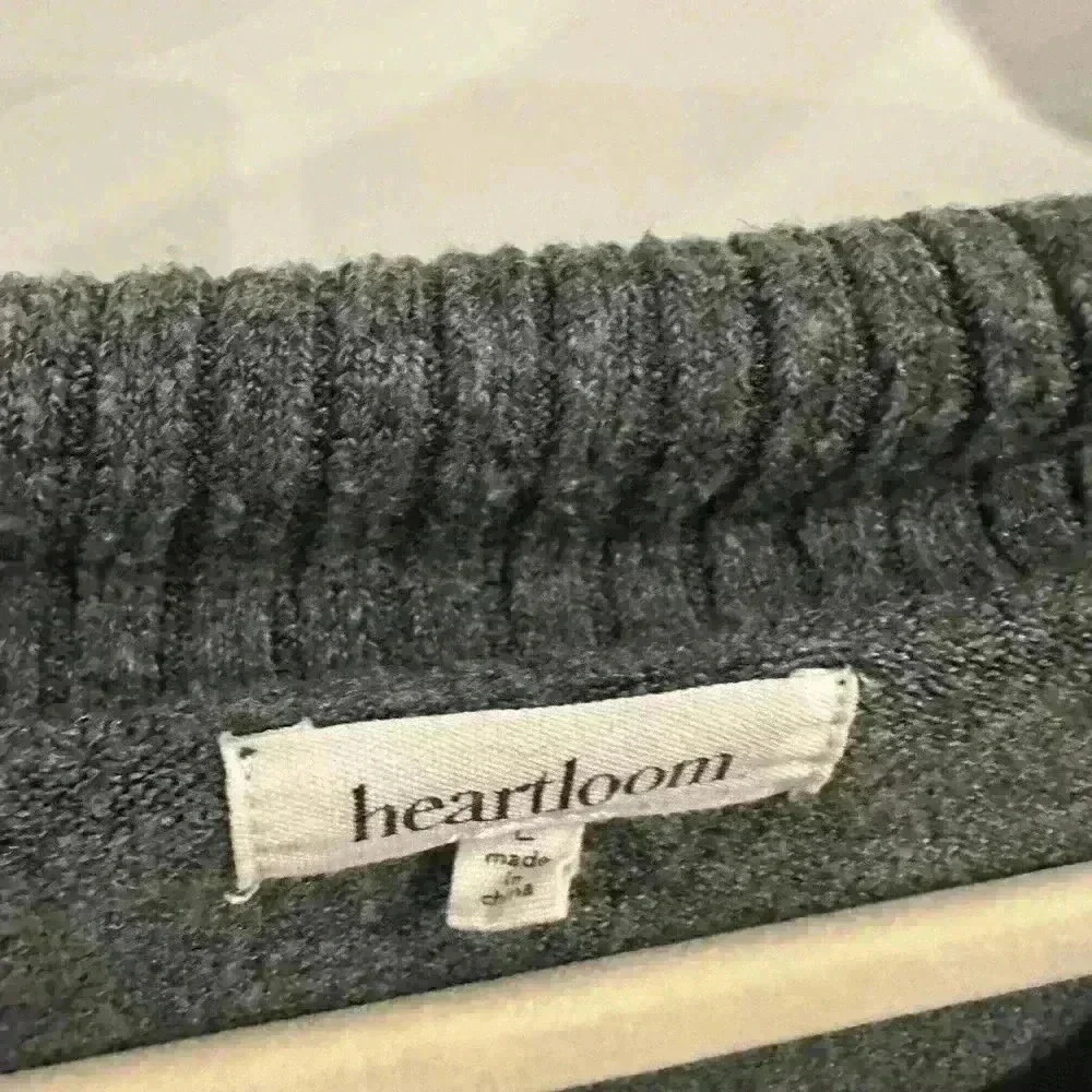 Heartloom Gray sweater